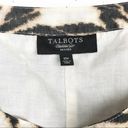 Talbots  Tiger Print Cotton Pleated Skirt Size 10P Photo 1