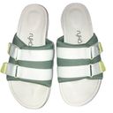 Ryka  Tribute Slide Sandal Womens Size US 8 EU 38.5 Green Adjustable Comfort Photo 0