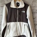 The North Face  Denali Fleece White Purple Zip Women’s Jacket Size M Photo 0