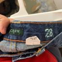 J.Crew  Mid Rise Vintage Slim Distressed Jeans 2009 Y2K Womens Size 28 Photo 6