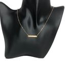 The Bar Gold Simple Necklace Photo 0