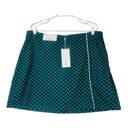 Lady Hagen  WRAP GOLF TENNIS PREP SKORT 17" WOMEN SIZE 16 HERRINGBONE TURQUOISE Photo 10