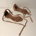 Madewell leather blush pink ankle strap sandals women size 8 Photo 0