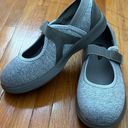 NWT Ped Lite Rose gray Y2K trendy fabric Mary Jane shoes, size 9 W fall preppy Photo 10