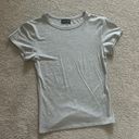 White Fox Boutique grey tee Photo 0