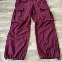 Aritzia NWT  TNA Supply Cargo Pant Spiced Burgundy Sz 00 Photo 6