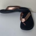 Olukai Rose Gold Pink Women’s Flip Flop Sandals Size 8 Photo 1