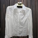 Harley Davidson Vintage  Button up Blouse 100% Cotton embroidered back collar. Photo 0