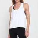 Spiritual Gangster NEW  Size M/L Alex Seamless Muscle Racer Tank White Low Arm Photo 0