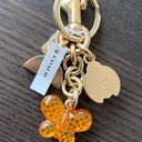 Coach rainbow clusters ladybug butterfly bag charm keychain CH844 Photo 1