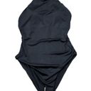 ANDIE  Swim The Asbury One Piece Swimsuit Black Size Medium Photo 0