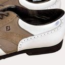 FootJoy  SoftJoys Terrains Womens Golf Shoes Cleats White Brown 8 M bv Photo 9