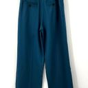 Club Monaco  Heemi Blue Wool Blend Belted Wide Leg Cropped Pants Size 4 Photo 6