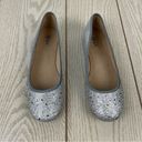 Style & Co . Angelynn Flats Glitter Gem Sparkle Flats 9.5 Pewter/Silver $50 Photo 2