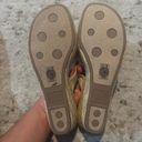 Life Stride NWB  Womens Floral Wedge Slide Size 9 Beige Photo 3