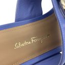 Salvatore Ferragamo  Riki Calfskin Gancini Bit Thong Sandals Size 9C Photo 11