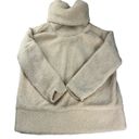 Tuckernuck  Rollins Funnel Neck Pullover Cream Teddy Fleece Sherpa Womens XS Photo 4