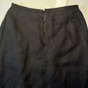 Talbots Knee Length Black Zip Up Skirt NEW Photo 6