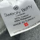 Sweaty Betty  Yoga Sweatshirt Crew Neck Size XS Grey Zen & Tonics Oversized Photo 5