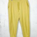 Girlfriend Collective  Relaxed Fit Yellow Joggers Size 7 XL/XXL Photo 0