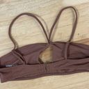 PacSun Bikini Top and Bottom Brown String Tie Size XS/S Photo 4