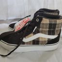 Vans  Brown Filmore Plaid Houndstooth Platform High Top Womens Sneakers Size 7.5 Photo 9