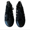 American Eagle  Black Stars‎ Embroidered Sneakers 8 Photo 3