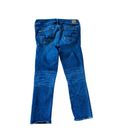 American Eagle  for aerie Artist Cropped Denim Blue Jeans Size 6 Photo 2