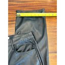 Dear John  Black Leather Jeanne Flare Pants Size 28 Photo 3