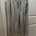 calvin klein performance gray wide leg sweatpants Size M Photo 0