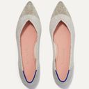 Rothy's NWOT ROTHY’S the point flats in diamond metallic gold white size 8.5 Photo 0