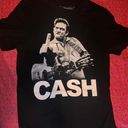 Johnny Cash Western Graphic Tshirt Black Size M Photo 1