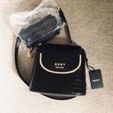 DKNY Croc-Embssed Leather Flap Bucket Photo 11