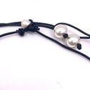 New Unisex Set of 2 Natural cowrie shell necklace White Photo 2