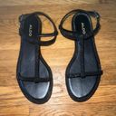 ALDO Black  Rhinestone Sandals Photo 1