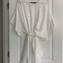 Show Me Your Mumu New  White First Look Robe Size XXL Photo 7