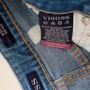 Vigoss NWT  light wash distressed Jean shorts size 24 Photo 8