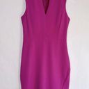 Trina Turk  Cerritos Fuchsia Purple Pink Fitted Sheath Dress Size 2 Photo 9