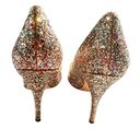 Kate Spade  NEW YORK Rainbow Licorice Too Glitter Formal Sparkly High Heels Multi Photo 4