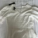 Lulus White Blouse Photo 4