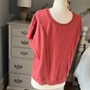 ee:some Trendy Cotton Top  Roomy Salmon Rust Womens Large Photo 1