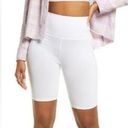 BP Womens white high-waisted bike shorts Photo 0