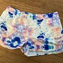 Full Tilt  Plus Size Watercolor Athletic Work Out Gym Shorts Size XXL Photo 0