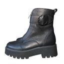 Paul Green  Black Palani Lug Sole Ankle Boots Photo 5