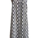 See You Monday  Snake Print Animal Print Women Size L Polyester Satin Slip Dress Photo 0