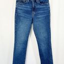 Good American  Good Classic Straight Leg Jeans in Blue280 Photo 1