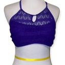 OP  medium purple high neck halter‎ bikini top Photo 1