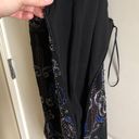 Francesca's NWT Francesca’s Celeste Black Blue Beaded Mini Dress Size M Photo 11