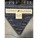 Tommy Hilfiger  VTG 2004 womens XL Cropped Denim Blue Jean Jacket Full Zipper (32 Photo 2