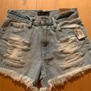 Aeropostale Light Blue Cheeky Shorts Photo 0